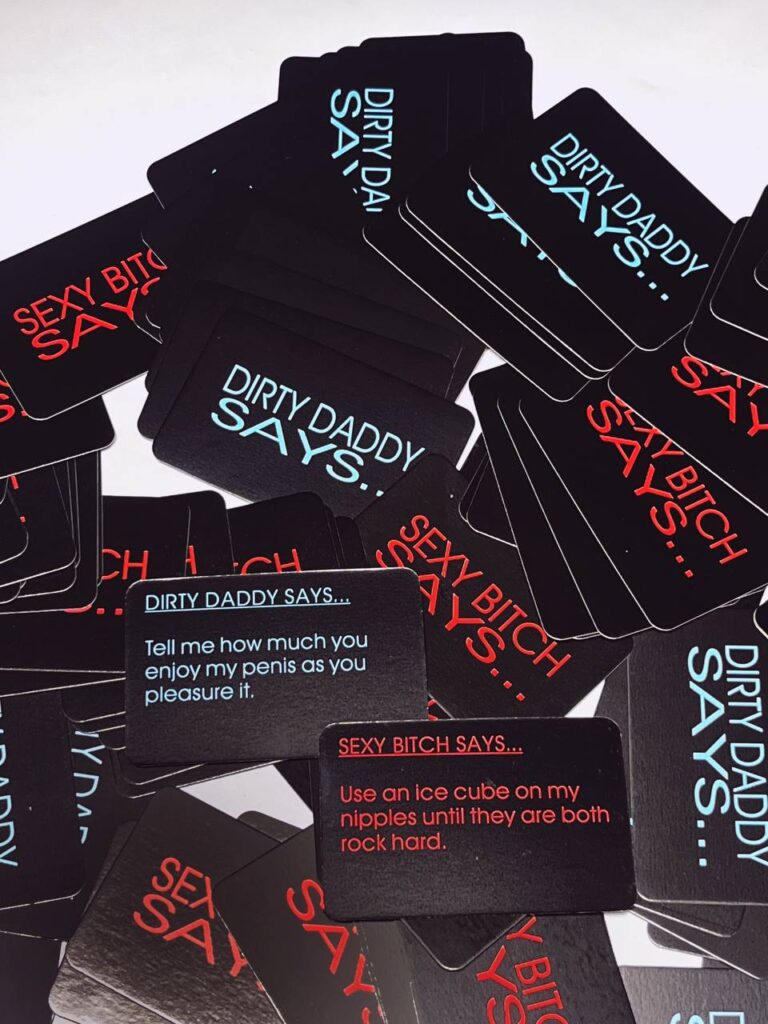 bedroom commands naughty game cards for couples