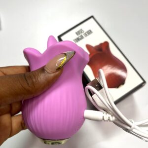 big mouth mucher & licker rose vibrator
