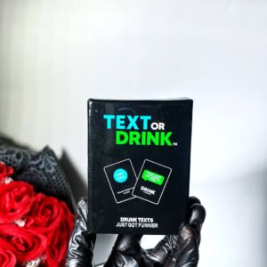 text or drink game cards
