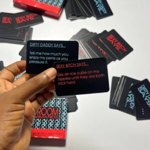 bedroom commands naughty game cards for couples
