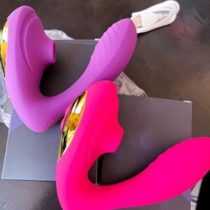 2in1 maya sucker | double ended vibrator and sucker