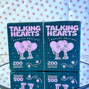 talking hearts couples intimate game cards
