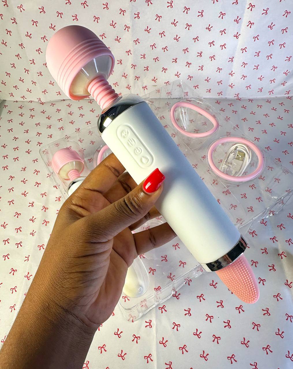 3in1 pink lady | sucker, licker, vibrator 3in1 pink lady | sucker, licker, vibrator